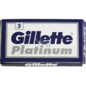 Gillette Platinum žiletky, žiletky 5 kusov