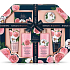 Baylis & Harding Čerstvé ruže sprchový gél 300 ml + pena do kúpeľa 300 ml + telové mlieko 130 ml + umývací gél 130 ml + toaletné mydlo 100 g + kúpeľové kryštáliky 100 g + žinka, kozmetická sada