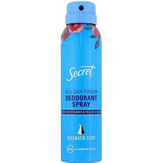Secret Rosewater deodorant sprej pre ženy 150 ml