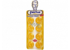 Pectol Citrónový drops bez cukru s vitamínom C a medom blister