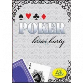 Albi Poker papierové hracie karty modré vek 8+