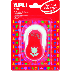 Apli Dierovač na papier a penu Tulipán 2,5 cm