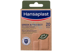 Hansaplast Green & Protect udržateľná textilná náplasť 20 kusov