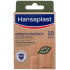 Hansaplast Green & Protect udržateľná textilná náplasť 20 kusov