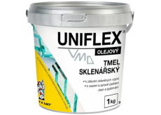 Uniflex sklenářský tmel 1 kg