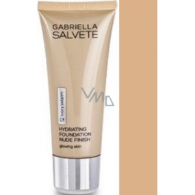 Gabriella salva Hydrating Foundation Nude Finish make-up 03 Almond 30 ml