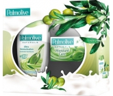 Palmolive Naturals Olive Milk sprchový gél 250 ml + tuhé mydlo 90 g, Olivový dotyk kozmetická sada