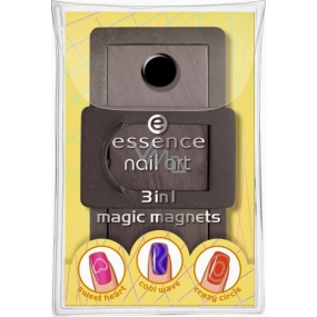 Essence Nail Art 3v1 Magnets magnety 01 Keep It Secret! 3 kusy