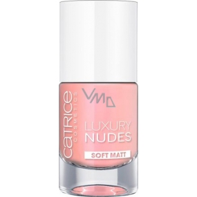 Catrice Luxury Nudes Soft Matt lak na nechty 04 Your Fresh aprite-Coat 10 ml