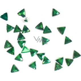 Professional Ozdoby na nechty trojuholníky zelené 132 1 balenie