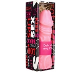 Bohemia Gifts Urbanova sexy kozmetika Penis ručne vyrobené toaletné mydlo v krabičke 260 g