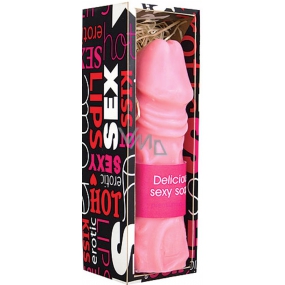 Bohemia Gifts Urbanova sexy kozmetika Penis ručne vyrobené toaletné mydlo v krabičke 260 g