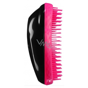 Tangle Teezer Salon Elite Neon Brights Profesionálna kompaktná kefa na mokré vlasy čierno-neónovo ružový