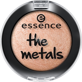 Essence The Metals Eyeshadow očné tiene 01 Ballerina Glam 4 g