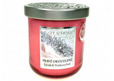 Heart & Home Pravé očarenie Sójová vonná sviečka strednej horí až 30 hodín 115 g
