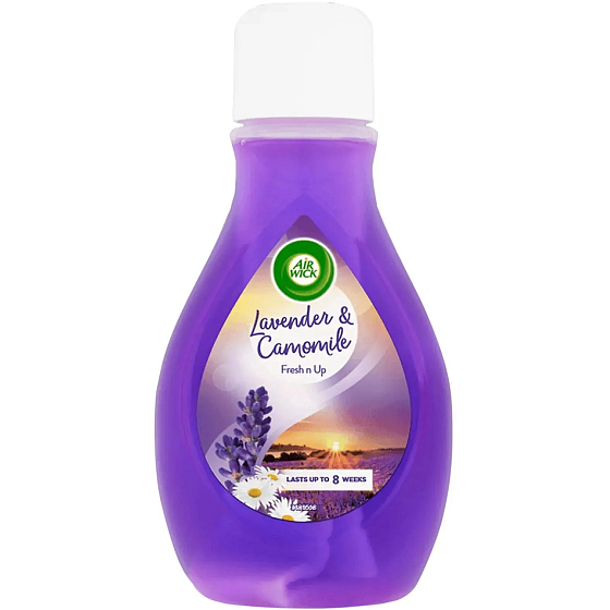 Air Wick Fresh n Up Lavender & Camomile 2v1 s knôtom tekutý osviežovač vzduchu 365 ml