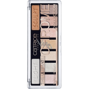 Catrice The Ultimate Chrome Collection Eyeshadow Palette paleta očných tieňov 010 Heights and Lights 10 g