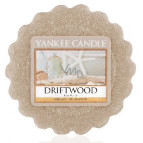 Yankee Candle Driftwood - Naplavené drevo vonný vosk do aromalampy 22 g