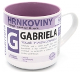Nekupto Hrnkoviny Hrnček s menom Gabriela 0,4 litra