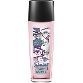 Playboy Sexy So What parfumovaný deodorant v skle pre ženy 75 ml Tester