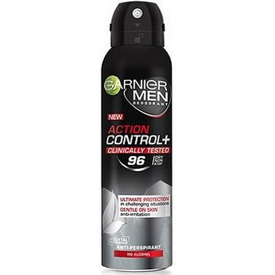 Garnier Men Mineral Action Control + Clinically Tested antiperspirant deodorant sprej pre mužov 150 ml