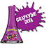 Bo-Po Lak na nechty zlupovaciu tmavo Tmavo fialový s vôňou Grapevine Diva pre deti 5,5 ml