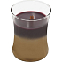 WoodWick Floral Nights Dark Poppy vonná sviečka s dreveným knôtom a viečkom sklenená stredná 275 g Limited 2019