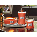 Woodwick Tamarind & Stonefruit - Tamarind a kôstkovice vonná sviečka s dreveným knôtom a viečkom sklo veľká 609 g