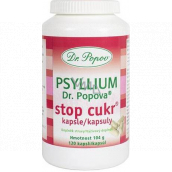 Dr. Popov Psyllium Stop Cukor kapsule 120 kusov 104 g