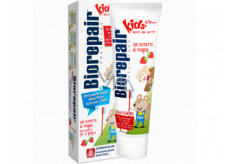 Biorepair Kids Zubná pasta s jahodovou príchuťou pre deti od 0 do 6 rokov 50 ml