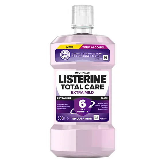 Listerine Total Care Zero ústna voda, 500 ml