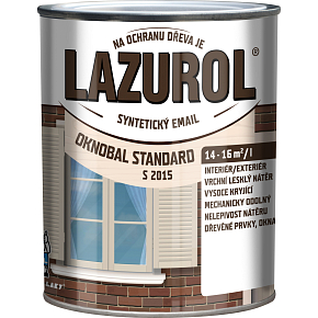 LAZUROL Oknobal Standard farba na okná S2015, biela, 600 ml LAZUROL Oknobal Standard farba na okná S2015, biela, 600 ml