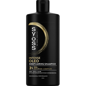Syoss Oleo Intense šampón na suché a matné vlasy, 440 ml