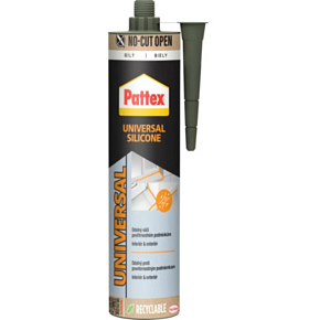 PATTEX Univerzálny silikón, biely, 280 ml