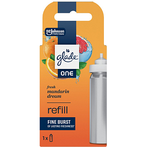 Glade ONE náhradná náplň do osviežovača vzduchu Fresh Mandarin Dream 10 ml Glade ONE náhradná náplň do osviežovača vzduchu Fresh Mandarin Dream 10 ml
