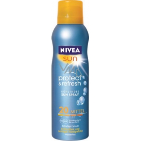 Nivea Sun Protect & Refresh OF20 + chladivý neviditeľný sprej na opaľovanie 200 ml
