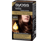 Syoss Oleo Intense Color farba na vlasy bez amoniaku 4-18 Hnedá moka