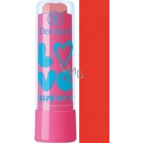 Dermacol Love Lips SPF15 balzamy na pery 04 Amour 3,5 ml