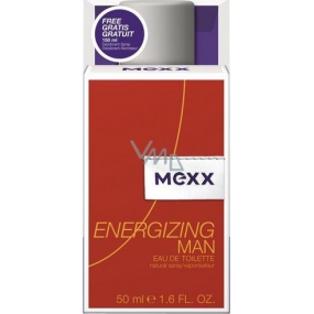 Mexx Energizing Man toaletná voda 50 ml + dezodorant sprej 150 ml, darčeková sada