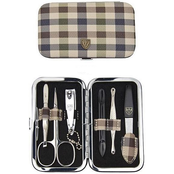 Kellermann 3 Swords luxusné manikúra 6 dielna Fashion Materials v aktuálnom módnom materíálu BL 7858 FN