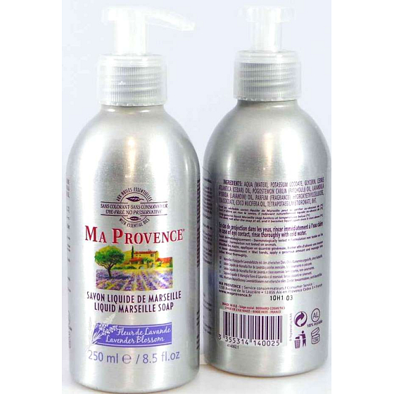 Ma Provence Bio Levanduľové kvety tekuté mydlo 250 ml