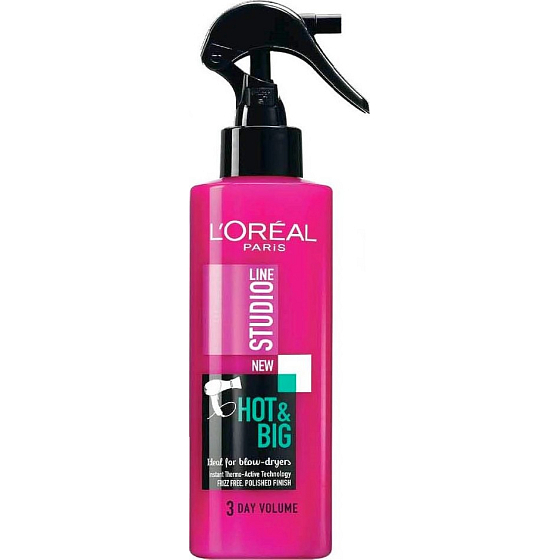 Loreal Paris Studio Line Hot & Big termofixačný sprej na vlasy 200 ml