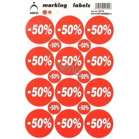 Arch Zľavové etikety -50%