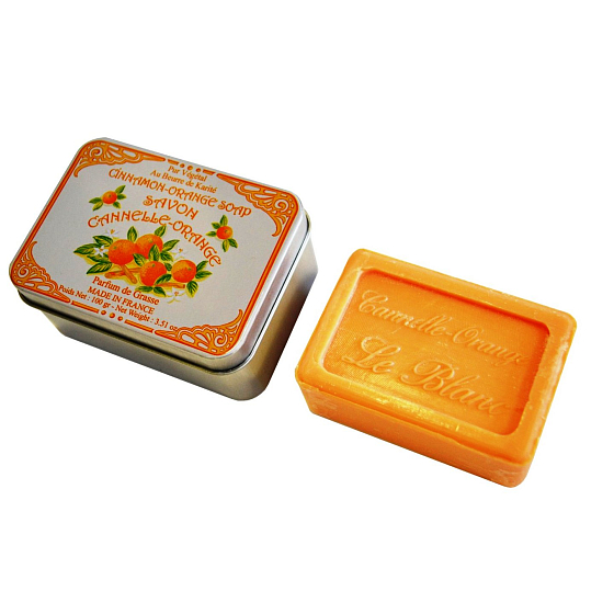 Le Blanc Cannele Orange prírodné mydlo tuhé v krabičke 100 g