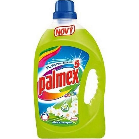 Palmex 5 Orchid & Lemongrass Color gél tekutý prací prostriedok 20 dávok 1,460 l