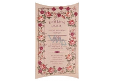 Bohemia Gifts Ruža s glycerínom a extraktom z bylín ručne vyrábané toaletné mydlo v papierovej krabičke 100 g