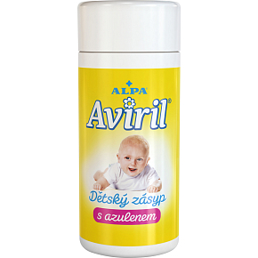 Alpa Aviril detský zásyp s azulenom, 100 g