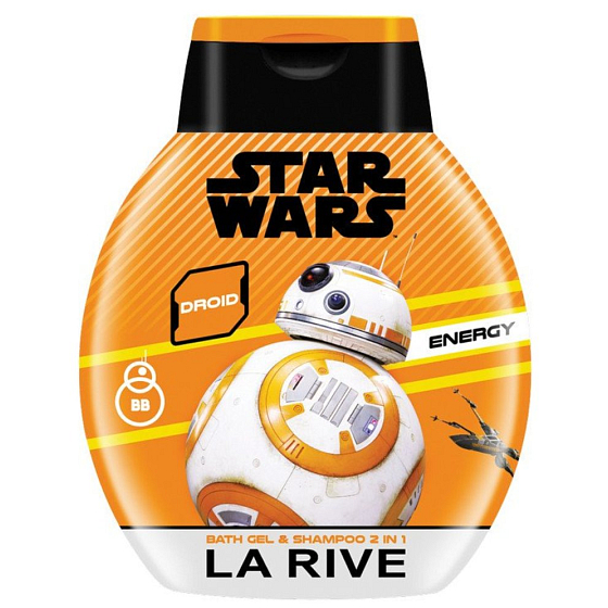 La Rive Star Wars Droid Energy 2v1 sprchový gél a šampón pre mužov 250 ml