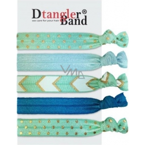 Dtangler Band Set Blue gumičky do vlasov 5 kusov