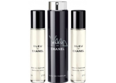 Chanel Bleu de Chanel toaletná voda pre mužov 3 x 20 ml komplet, sada